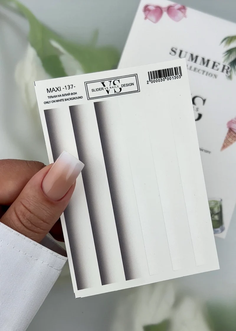 Slider maxi (Wasserlösliche Aufkleber) 137 von VS Nails