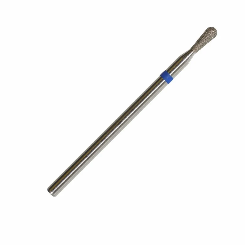 Fräseraufsatz Diamant Bit Winkel (blau) mittel in Größe: 2,3-5,0mm von KMIZ