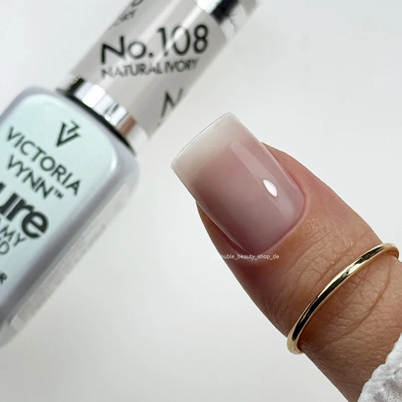108 Natural Ivory — Gel polish Pure Creamy 8ml VICTORIA VYNN