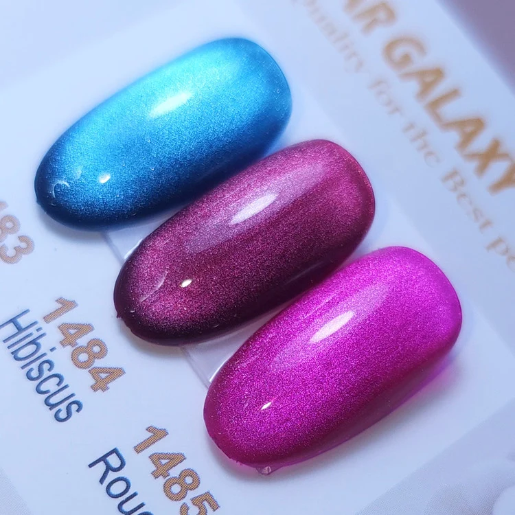 ICEGEL Star galaxy tango gel nail polish 1483 - 1485