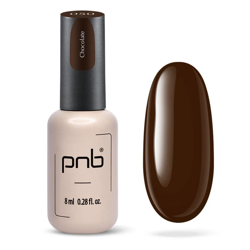 PNB brown gel nail polish 050 Chocolate