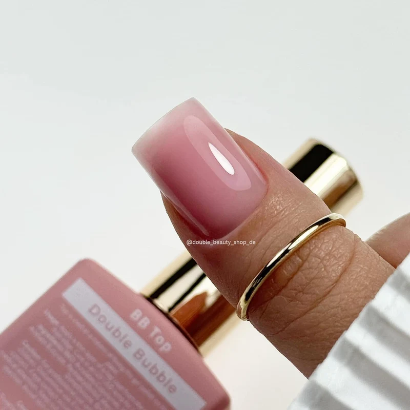 Double Bubble - BB Top Coat (No Wipe) 15ml HEYLOVE