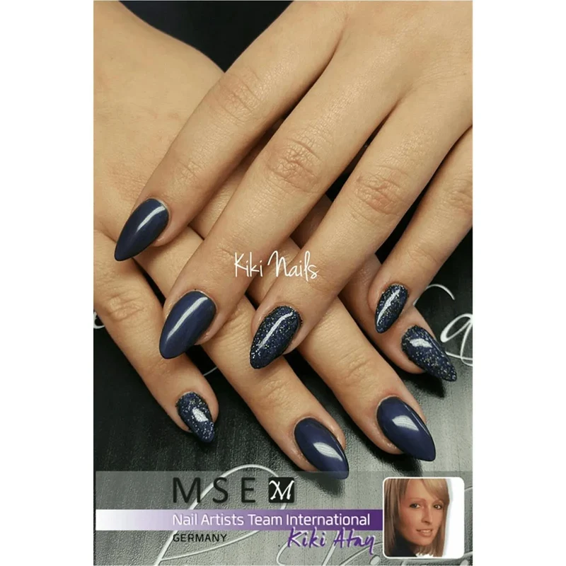 #463 Premium-EFFEKT Color Gel 5ml Schwarzblau mit dezentem Perlglanz