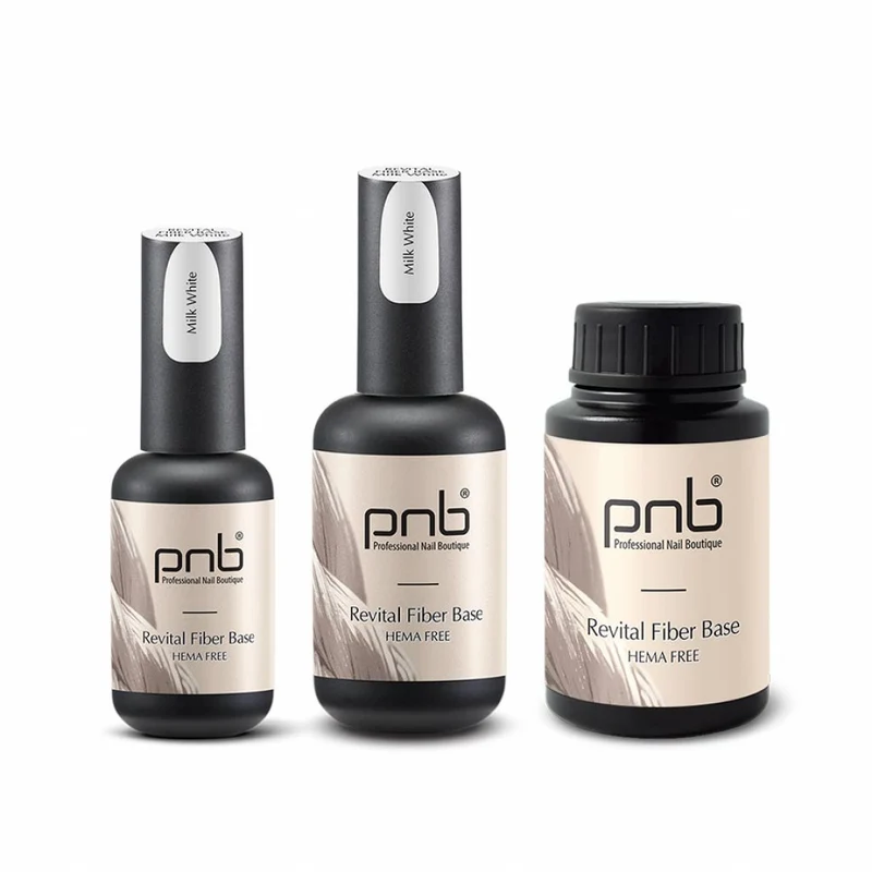 PNB Milk White fiber base nail polish 30ml