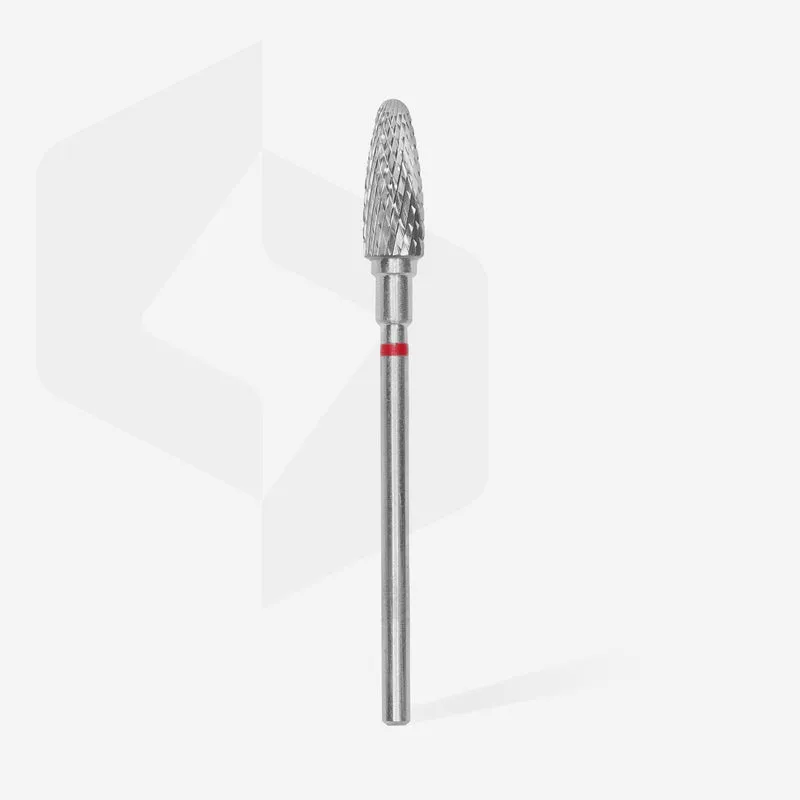 STALEKS PRO Expert Carbide nail drill bits 5 MM Working part 13 MM Nail tools for Russian manicure, nail drill bit for gel nail polish removal FT90R050/13