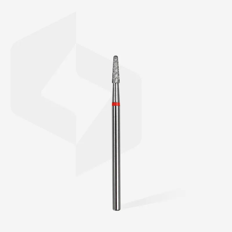 STALEKS PRO Expert Carbide nail drill bits 2.3 MM Working part 8 MM Nail tools for Russian manicure, nail drill bit for gel removal blending and cleaning under nail FT71R023/8
