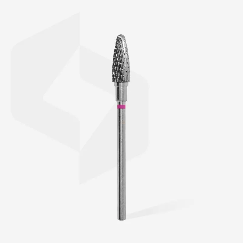 STALEKS PRO Expert Carbide nail drill bits 5 MM Working part 13 MM Nail tools for Russian manicure, nail drill bit for gel nail polish removal FT90V050/13