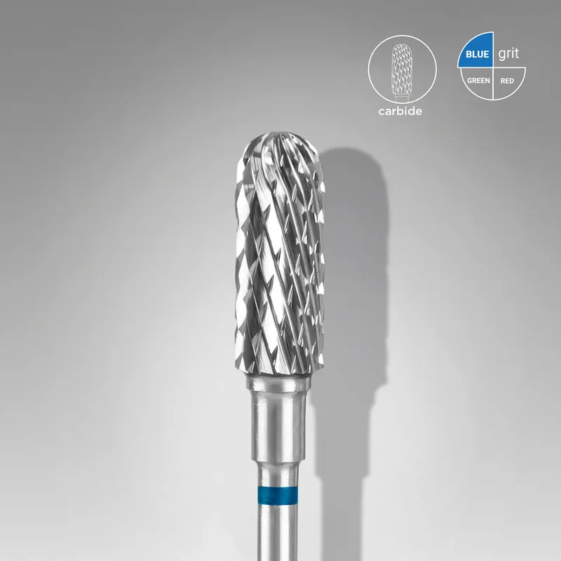 STALEKS PRO Expert Carbide nail drill bit 5 MM Working part 13 MM Nail tools for Russian manicure, nail drill bits for gel nail polish removal FT30B050/13