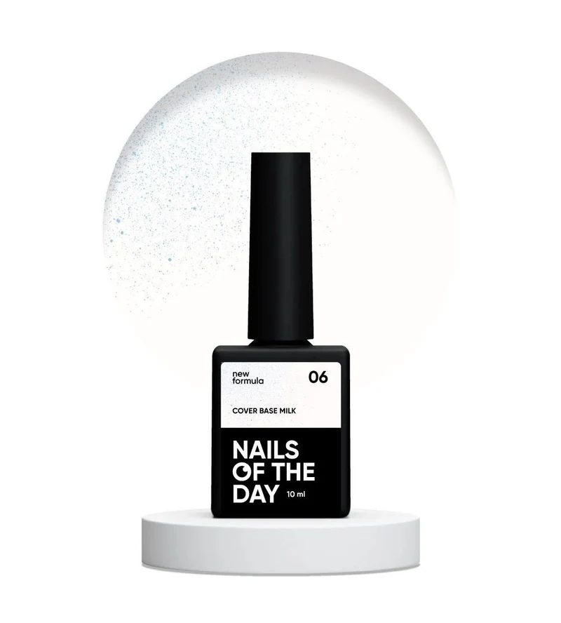 06 MILK Blau Shimmer - Cover Base Coat 10ml NAILS OF THE DAY