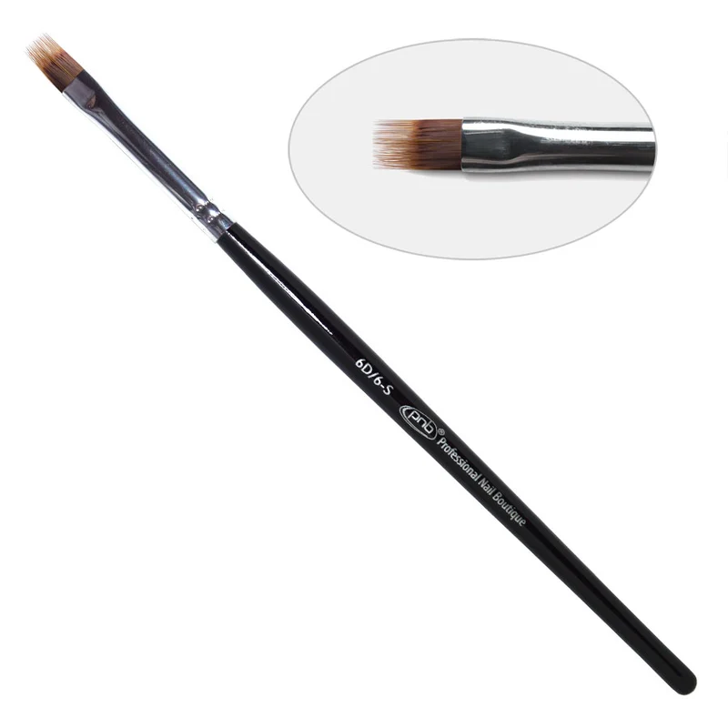 PNB 6D Gel polish design brush 6-S nylon OMBRE nail art brushes