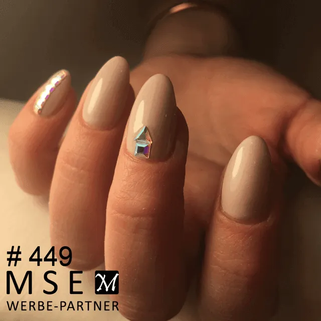 #449 Premium-EFFEKT Color Gel 5ml Beige mit blausilbernem Perlglanz