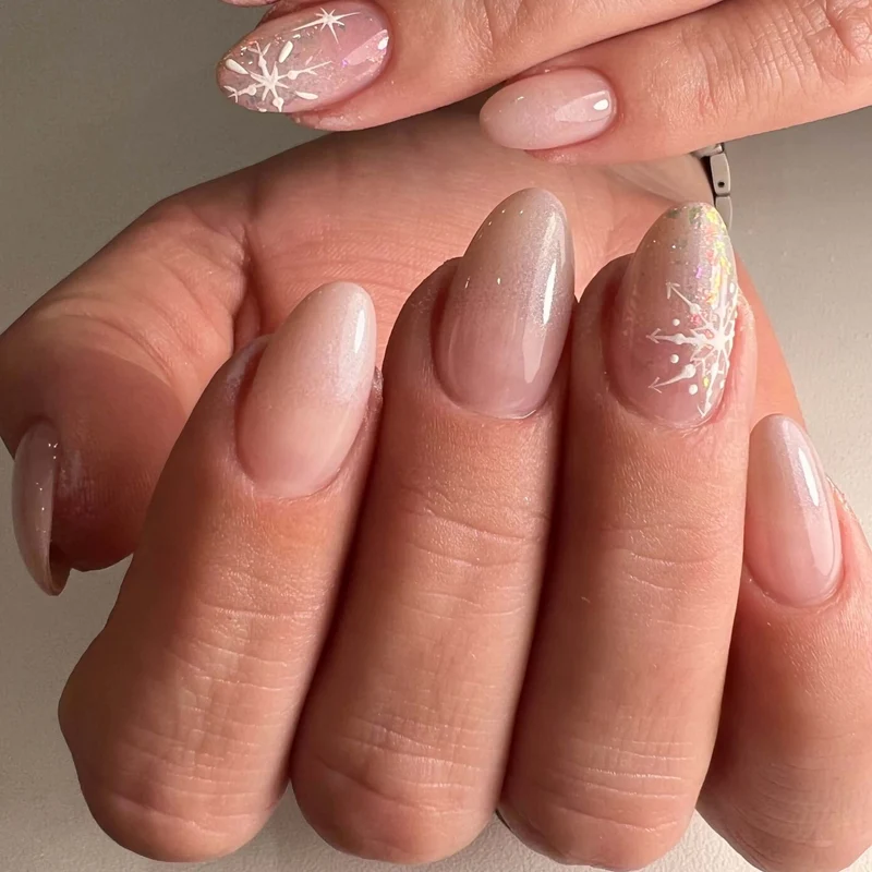 #449 Premium-EFFEKT Color Gel 5ml Beige mit blausilbernem Perlglanz