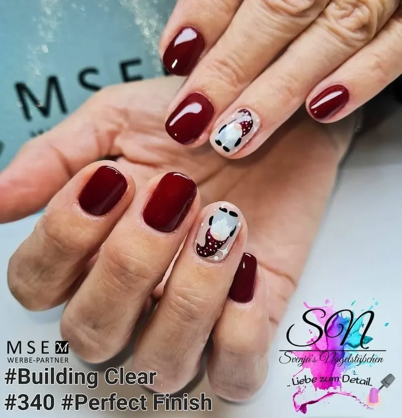 #340 Premium-PURE Color Gel 5ml Bordeauxrot