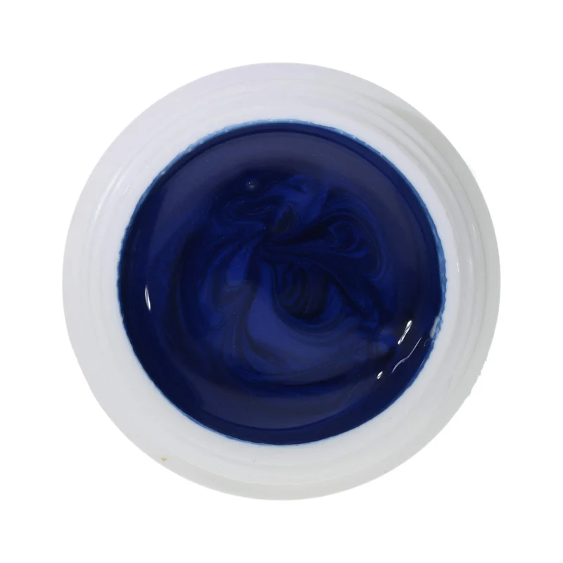 #338 Premium-GLITTER Color Gel 5ml Royalblaues Gel mit grün-irisierendem Glitter