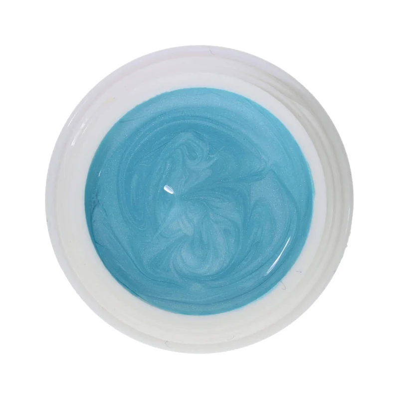 #337 Premium-EFFEKT Color Gel 5ml Helles Türkis mit zartem Perlglanz