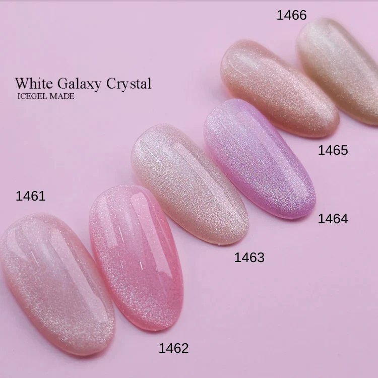 ICEGEL Star Galaxy - White Galaxy Crystal 1461-1466