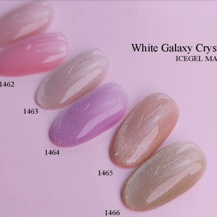 ICEGEL Star Galaxy - White Galaxy Crystal 1461-1466