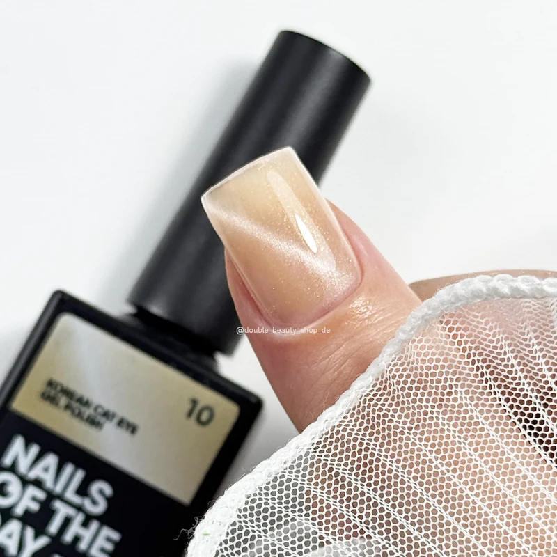 10 KOREAN CAT EYE - GEL POLISH 10ml NAILS OF THE DAY