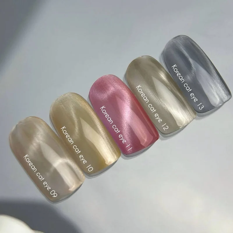 10 KOREAN CAT EYE - GEL POLISH 10ml NAILS OF THE DAY