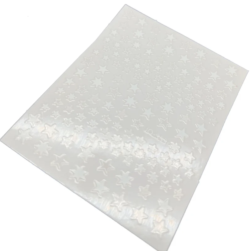 White star nail stickers for nail art