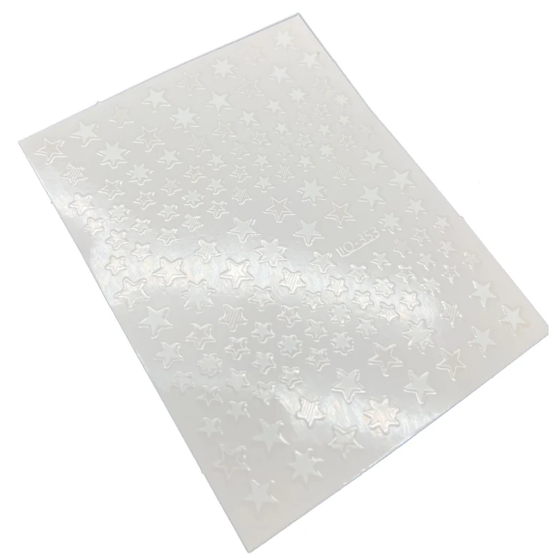 White star nail stickers for nail art
