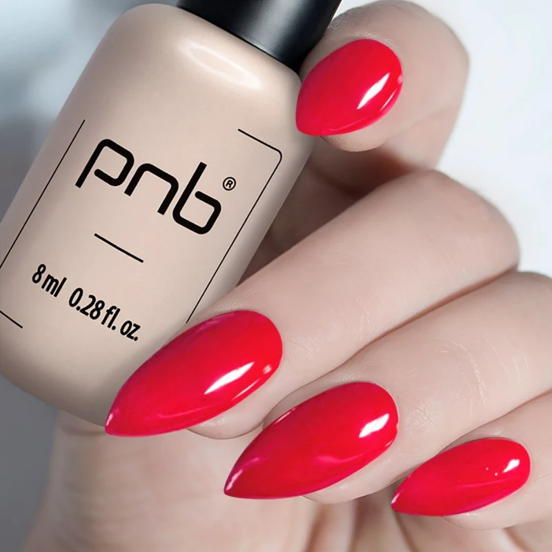 PNB red gel nail polish 013 Love Is