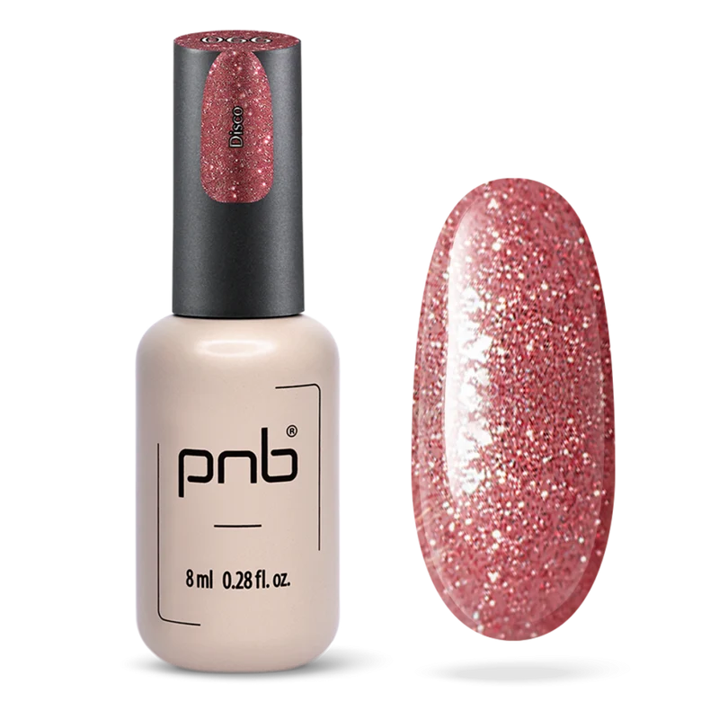 PNB pink gel nail polish 066 Disco