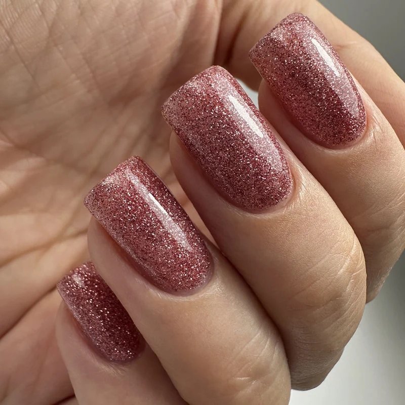 PNB pink gel nail polish 066 Disco