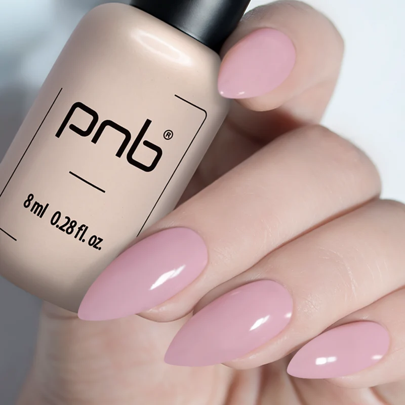 PNB pink gel nail polish 136 Magnolia