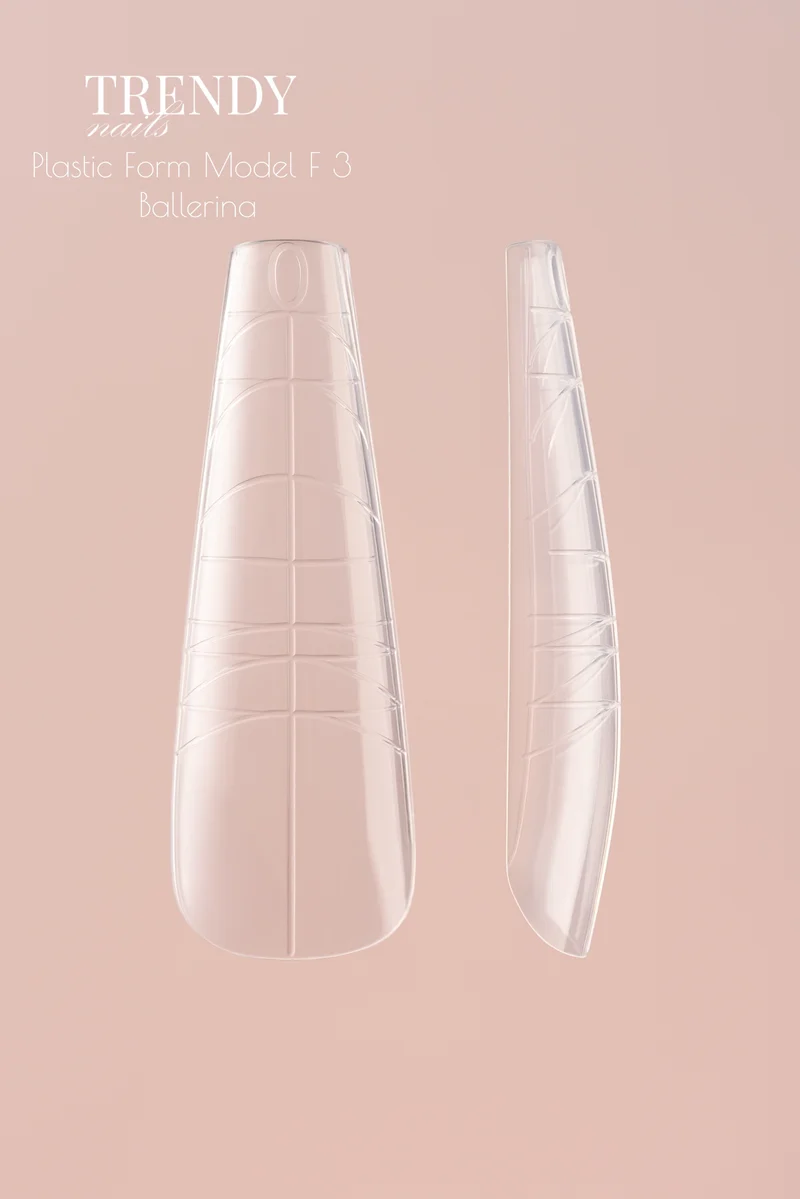 Dual Form Ballerina Form 140Stk. Model F3 von Trendy Nails