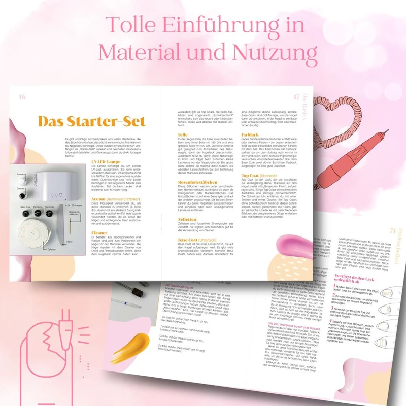 Buch - UV Nail Art. Grundlagen - Techniken - Nageldesigns von Salome Drechsel @meloo_nails