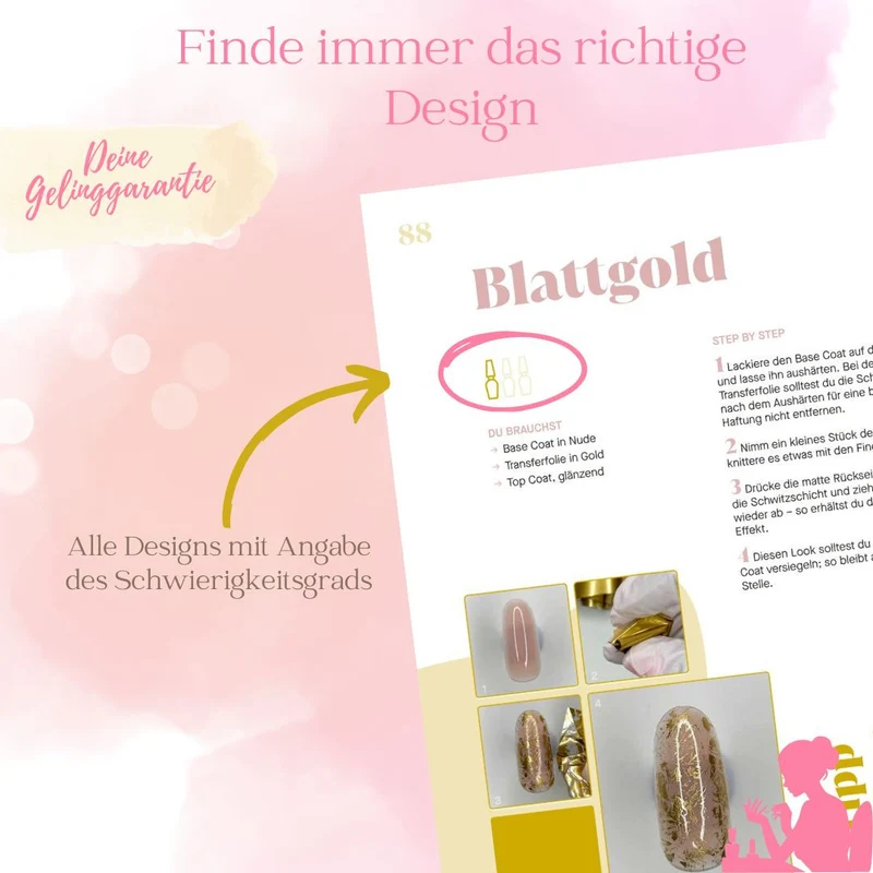 Buch - UV Nail Art. Grundlagen - Techniken - Nageldesigns von Salome Drechsel @meloo_nails