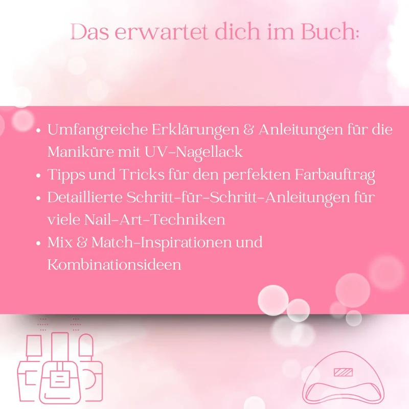Buch - UV Nail Art. Grundlagen - Techniken - Nageldesigns von Salome Drechsel @meloo_nails