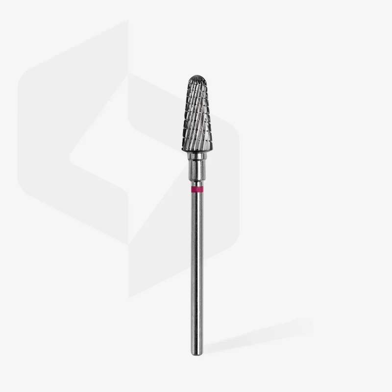 STALEKS PRO Expert Carbide nail drill bit 6 MM Working part 14 MM Nail tools for Russian manicure, nail drill bits for gel nail polish removal FT70V060/14