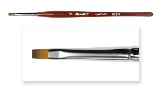 Roubloff Pinsel für One Stroke Design DS23R Gr. 4