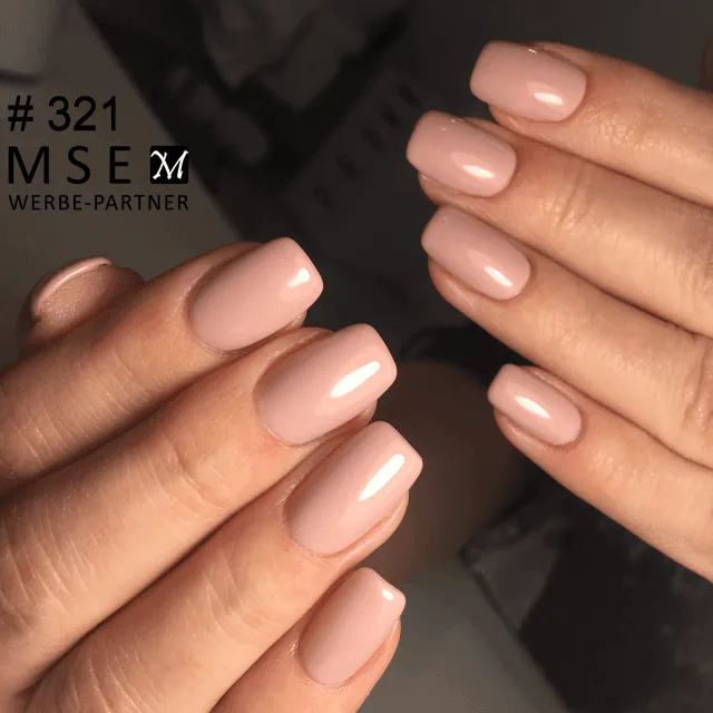 #321 Premium-EFFEKT Color Gel 5ml Dezent schimmerndes Beige-Rosa