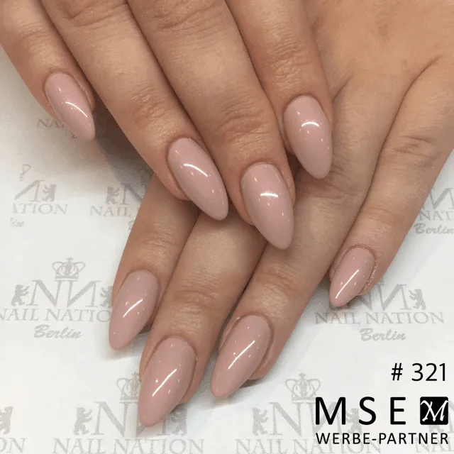 #321 Premium-EFFEKT Color Gel 5ml Dezent schimmerndes Beige-Rosa