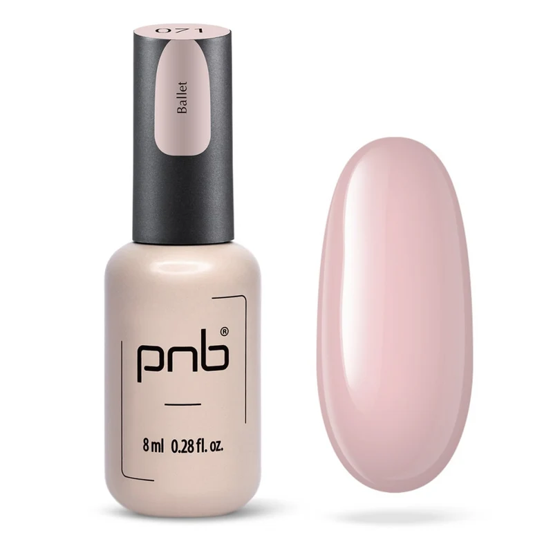 PNB nude pink gel nail polish 071 Ballet