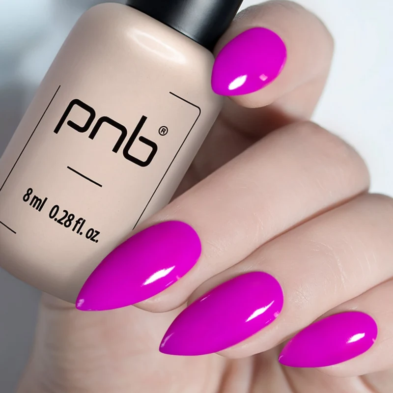 PNB purple gel nail polish 040 Viola
