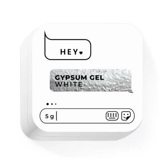 WHITE - Gypsum Gel 5g HEYLOVE