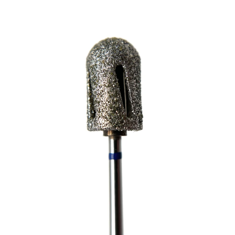 Pedicure e-file nail drill bit - Cone, Medium grit, for Russian manicure, electric file nail drill bits