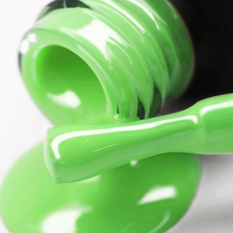 PNB green gel nail polish 221 Tropical
