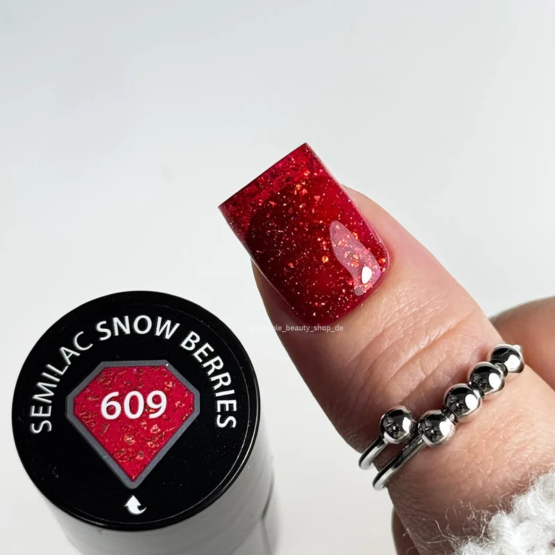 609 Snow Berries - UV Nagellack 7ml Semilac