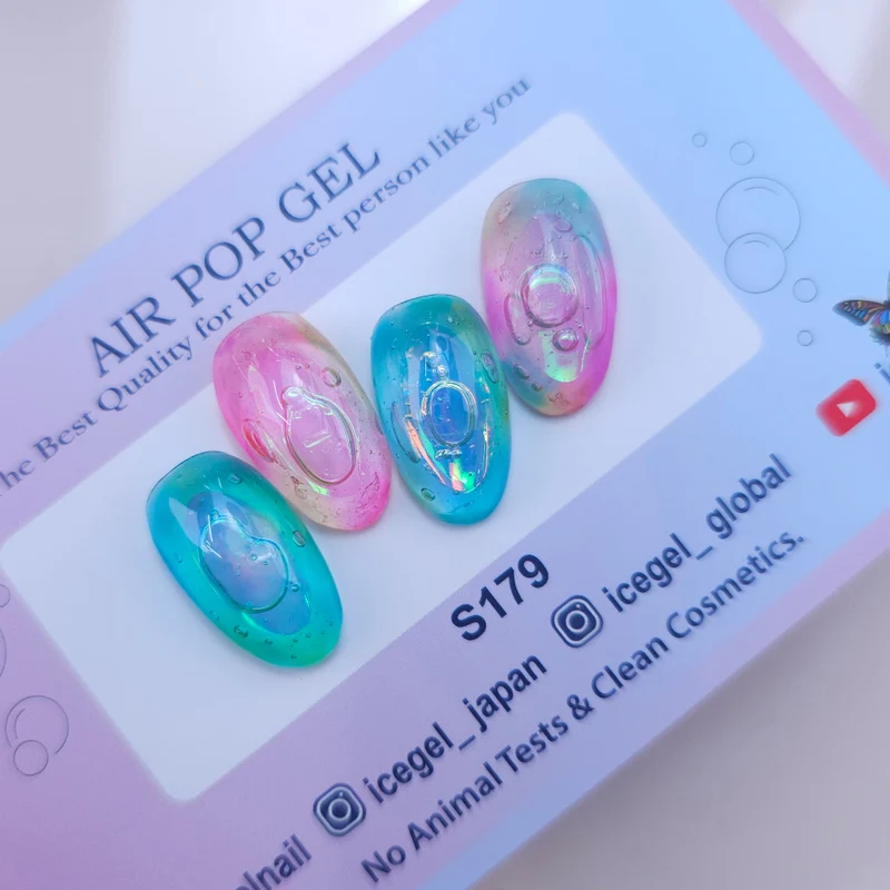 ICEGEL AirPop gel nail polish S179