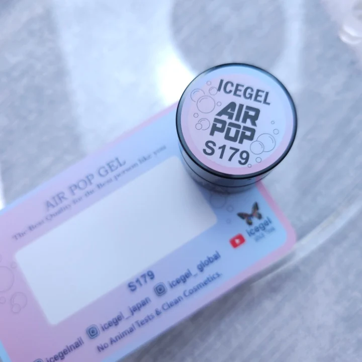 ICEGEL AirPop gel nail polish S179