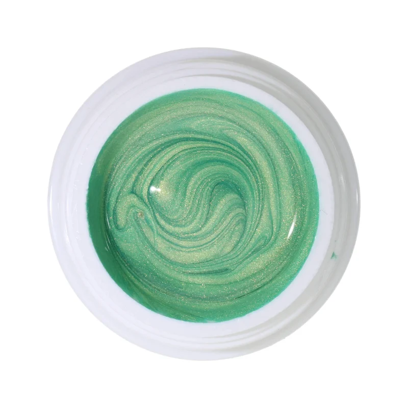 #283 Premium-EFFEKT Color Gel 5ml Helles Maigrün mit dezentem goldenem Perlglanz