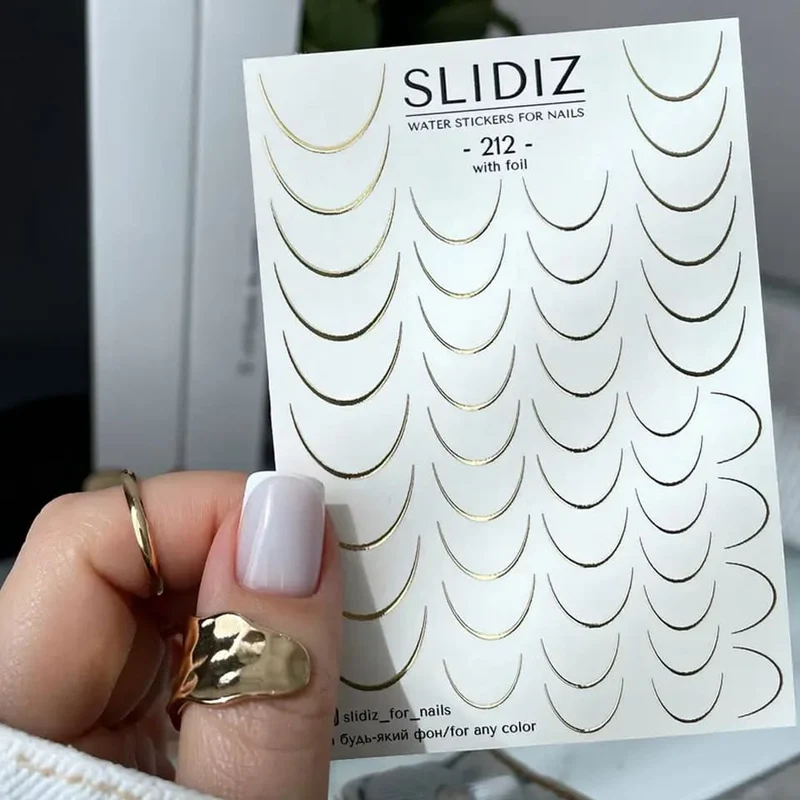 212 - FRENCH FOIL SLIDIZ