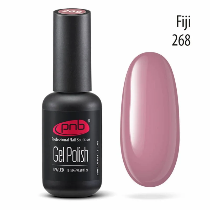 PNB dusty rose gel nail polish 268 Fiji