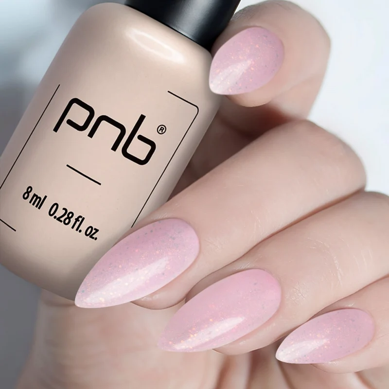PNB sparkling pink gel nail polish 259 Fairy Charms