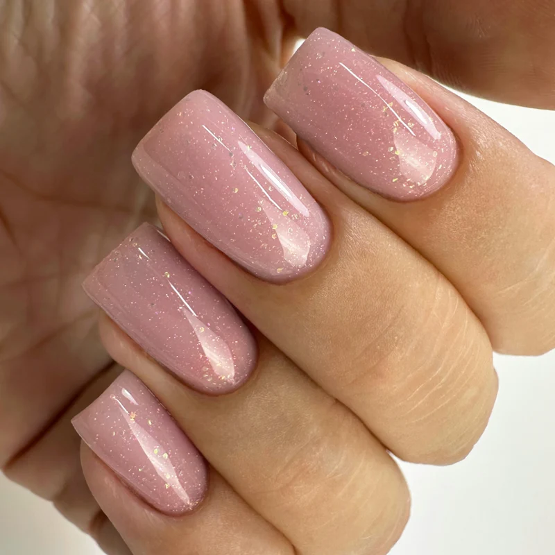 PNB sparkling pink gel nail polish 259 Fairy Charms
